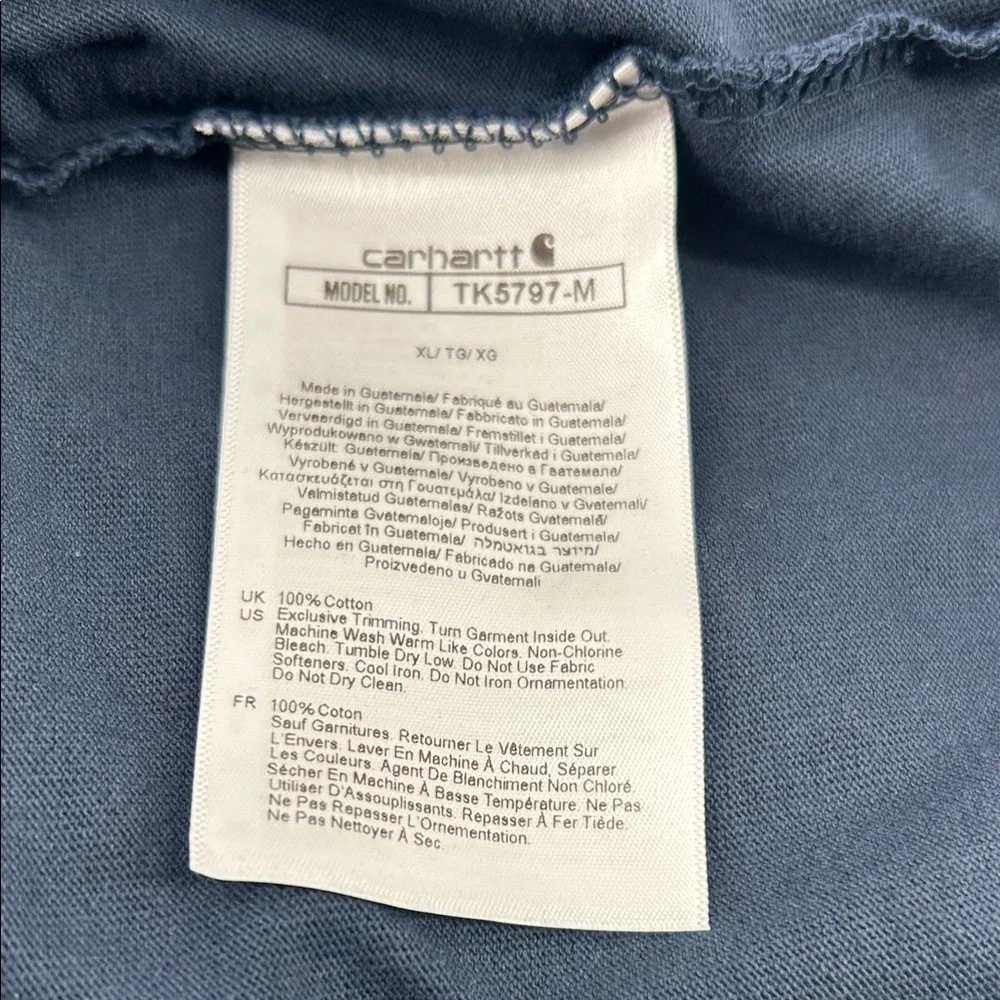 Carhartt Tee Shirt Size XL - Picture 6 of 6